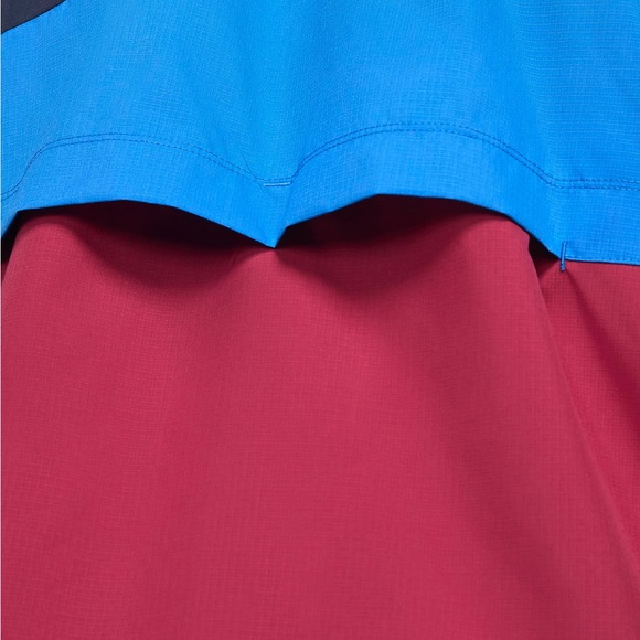 FC BARCELONA AWF MENS SOCCER HOODED JACKET SIZE MEDIUM FULL ZIP WATER REPELLENT - Picture 5 of 8